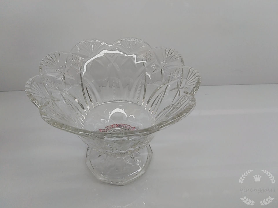 Factory direct sale of high-legged sunflower fruit salad Bowl 063 undefined