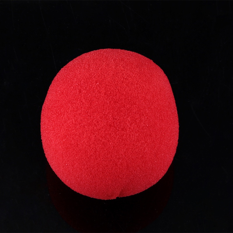 Halloween costume props: Clown costume nose, red sponge ball, funny performance, big nose tip, cute red nose Application Scenario