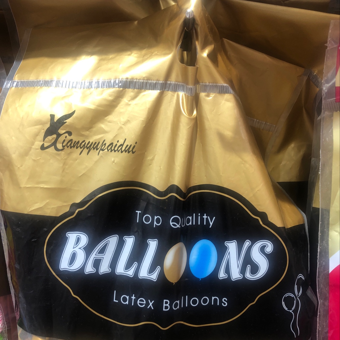 100pcs of printed balloons Specification image