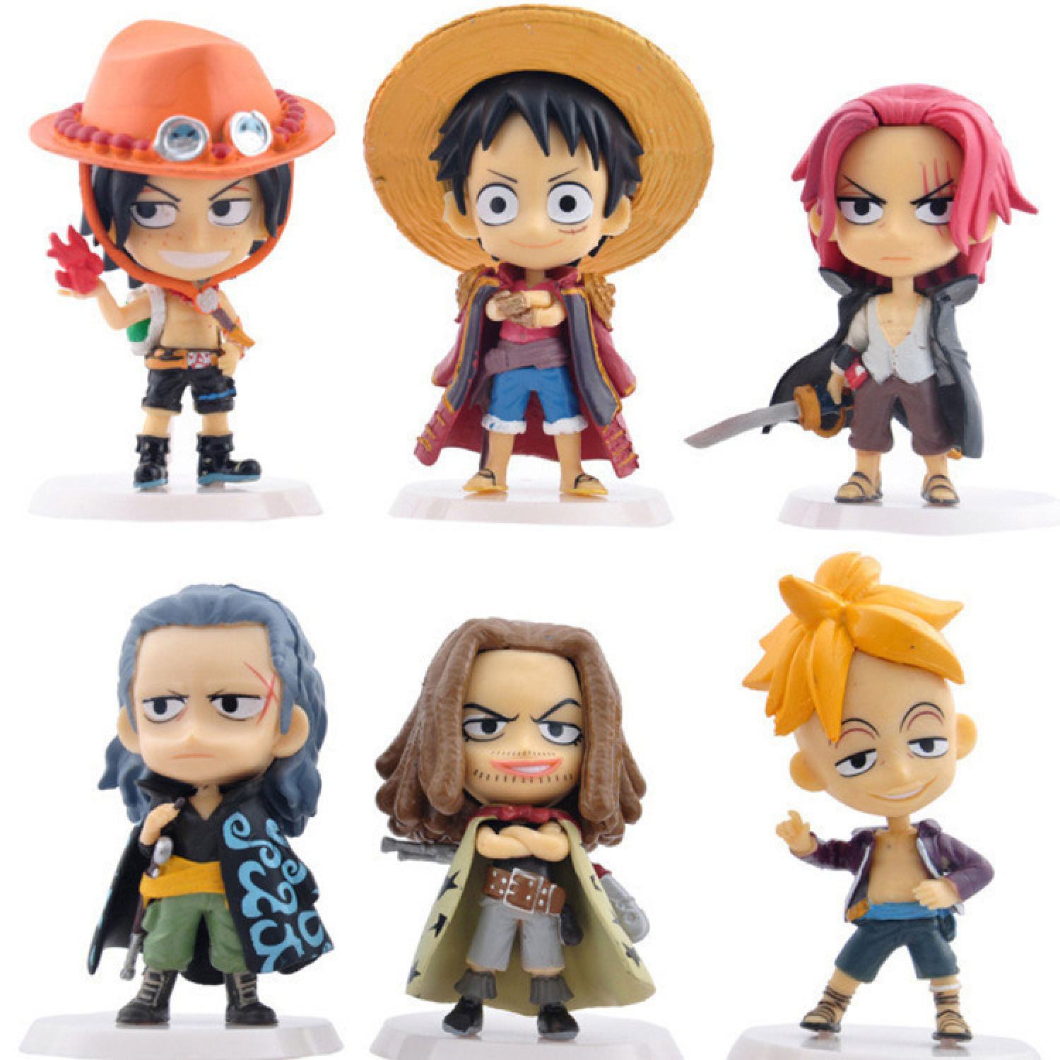 One Piece Figure 71 Generation 6 Q-version Red-Haired Pirates Shanks, Luffy and the Phoenix detail image 1