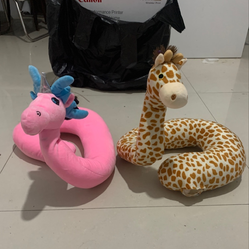 2020新款创意懒人手机支架u型枕 办公休息脖颈枕产品图