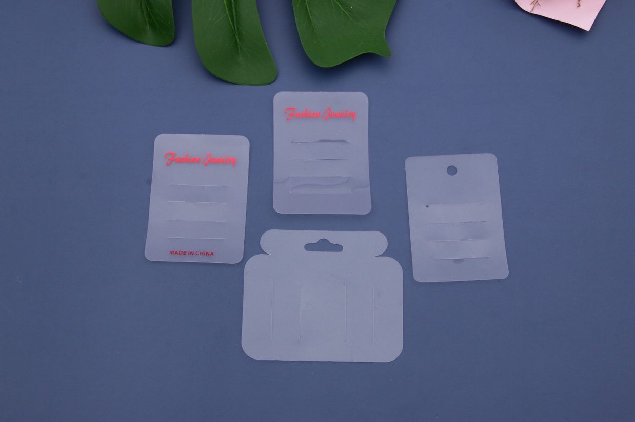 Plastic clip card thumbnail