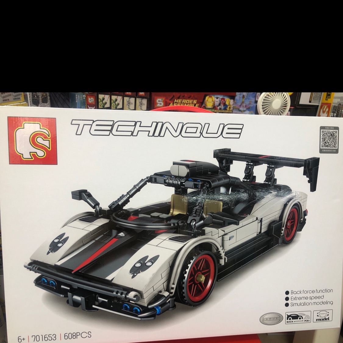 Building Block Cart 608 details Picture