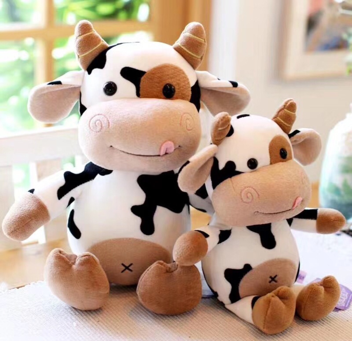 毛绒公仔 奶牛产品图