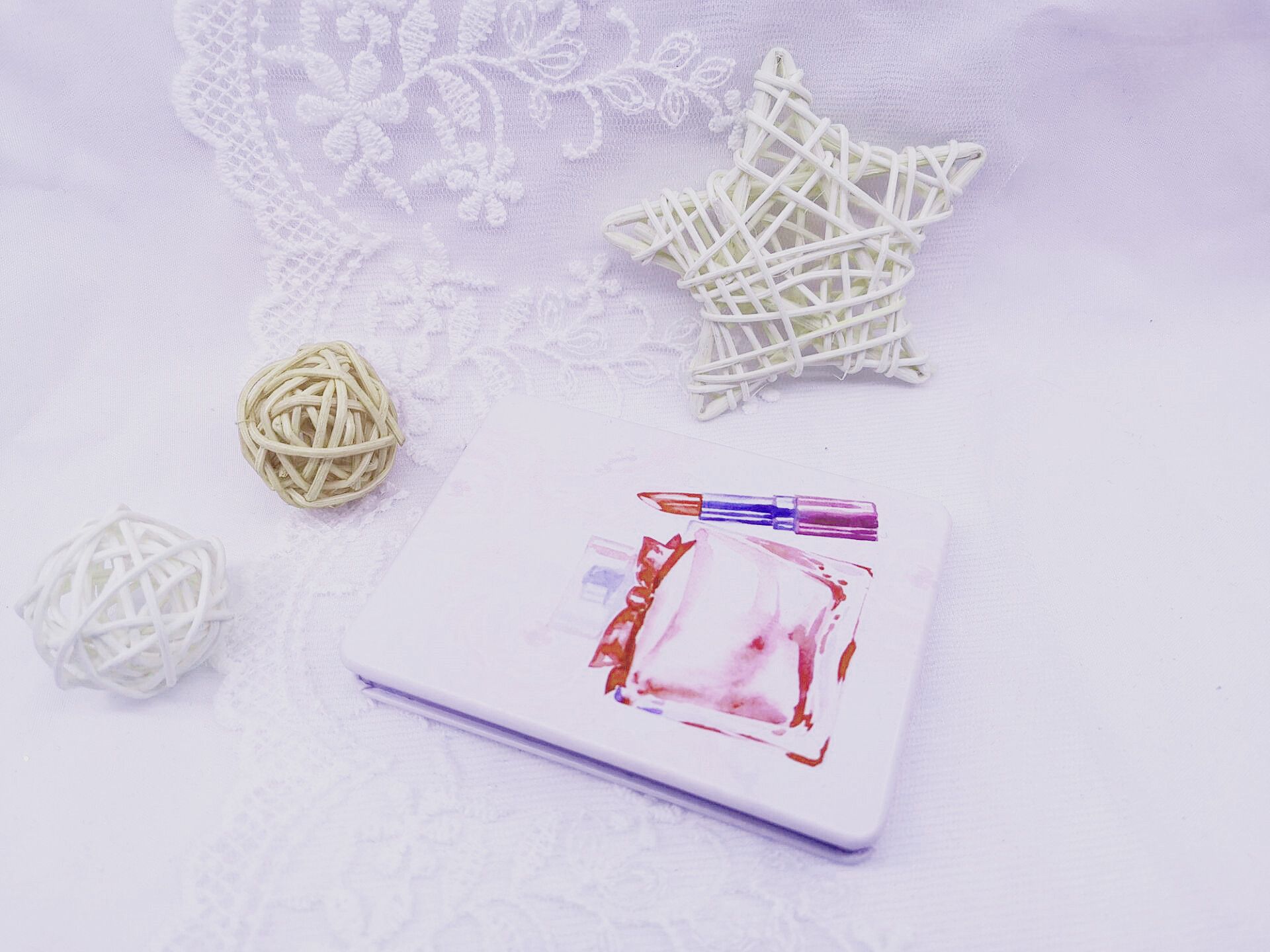 双面皮革化妆品系列镜女生宿舍小镜子随身时尚化妆镜便携折叠方镜细节图