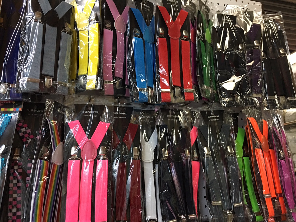Unisex Y Strap, Monochrome, Fluorescent, 2.5 Width
