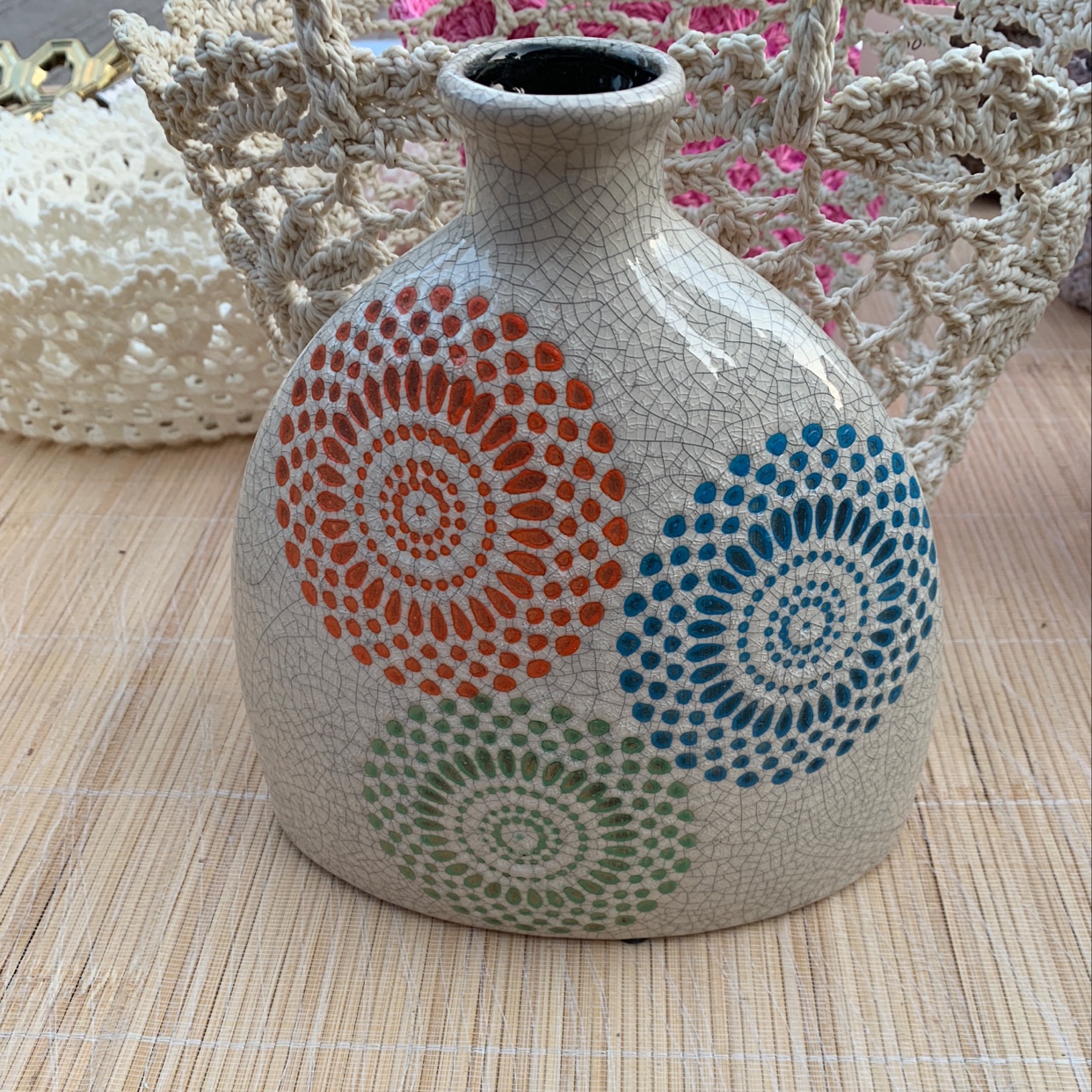 Patterned vase
