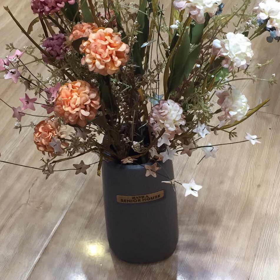 毛线太阳花仿真假花清明花小款居家装饰花束仿真花假花仿真花仿真花假花