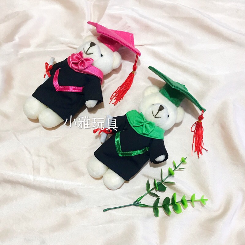 Plush toys, Doctor bear, graduation bear, pendant, doll, creative gift, gift box, packaging, clothing accessories, wedding gifts Specification image
