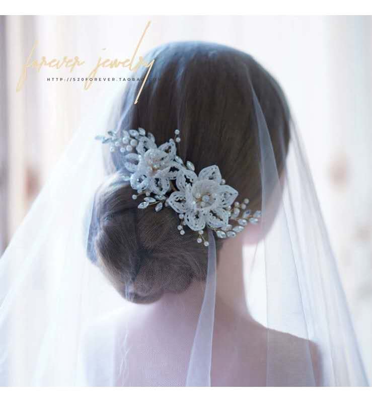 Handmade beaded headwear, Harper's Bazaar headwear Item Picture