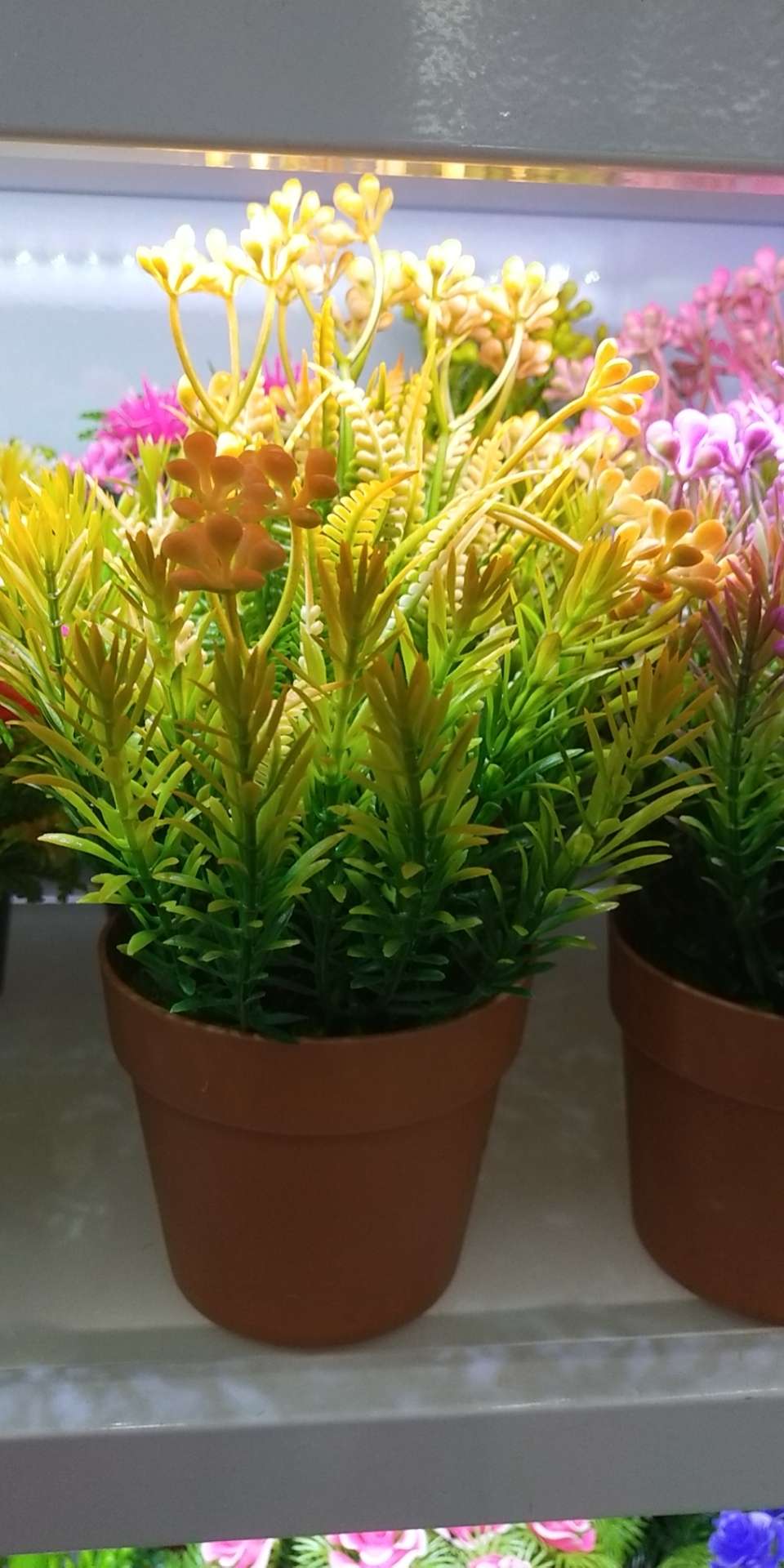Water Grass Flower office potted artificial flower bonsai