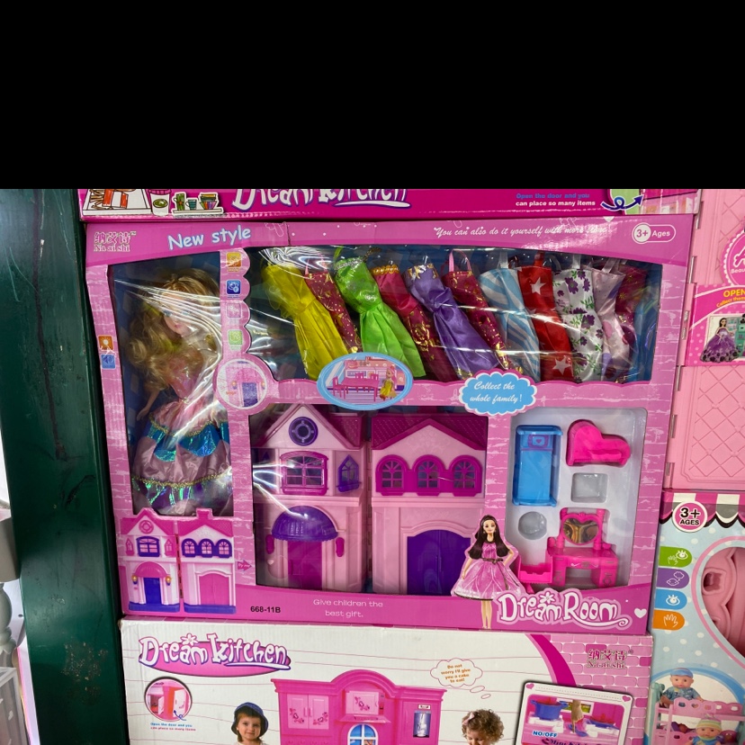 娃娃房子套装换装