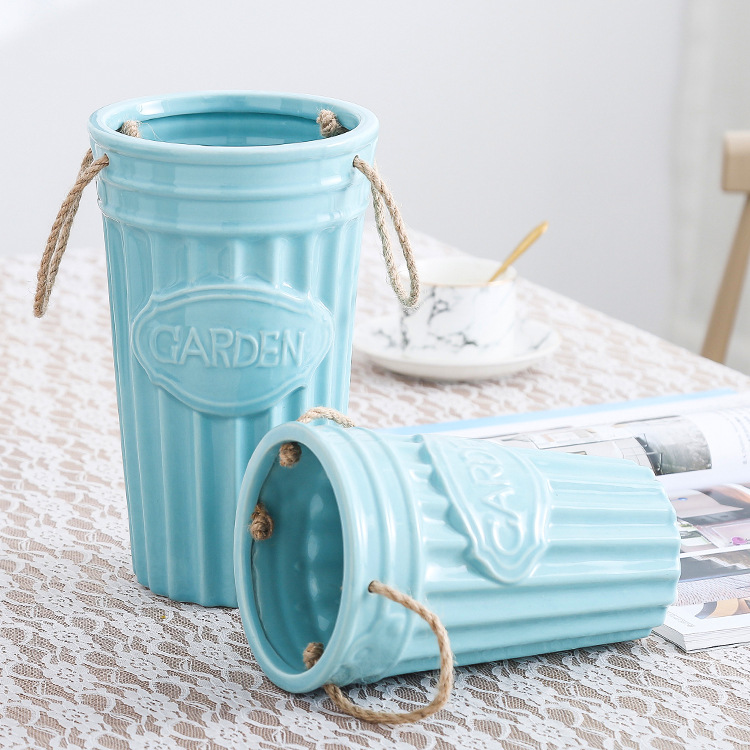 Twine vase undefined