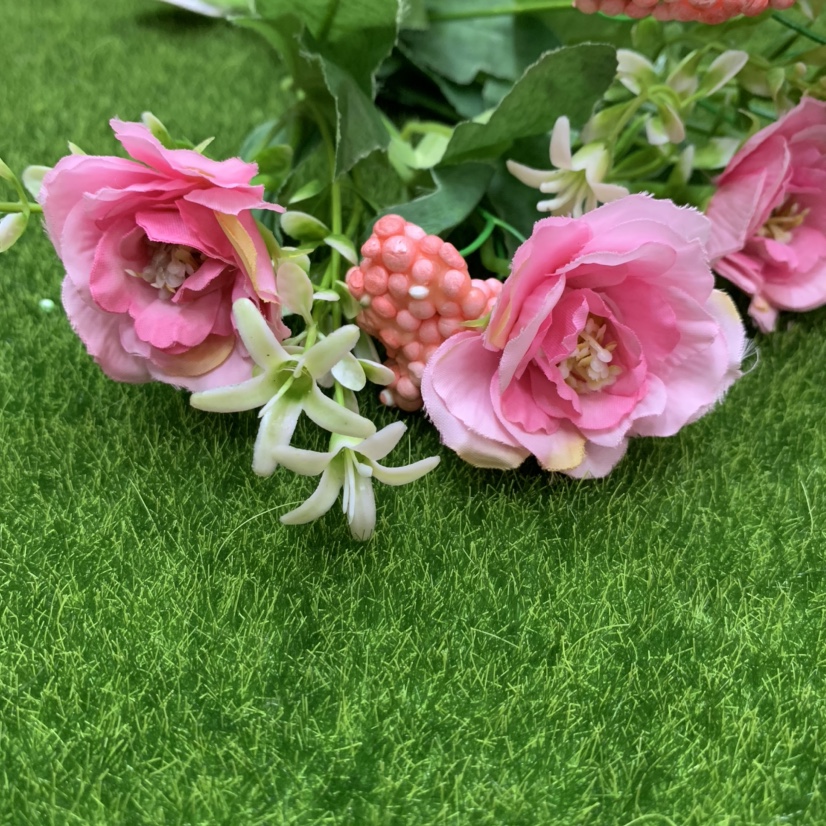 仿真玫瑰花/装束玫瑰花/假绢花细节图