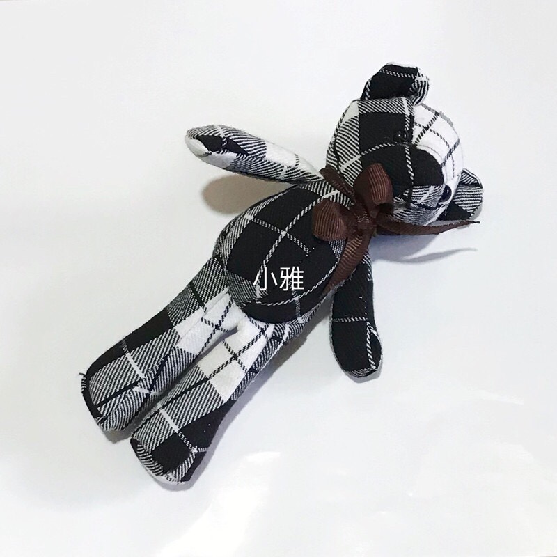 Factory direct sales of new Korean version teddy bear figurines, plush toys, keychains, pendants and wedding accessories Application Scenario