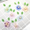 Chinese style hairpin hairpin accessories Hanfu retro earrings hair accessories clothing DIY resin flowers thumbnail