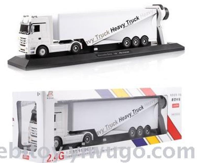 Mercedes Benz licensed container truck Toy Six-way wireless remote control heavy duty truck