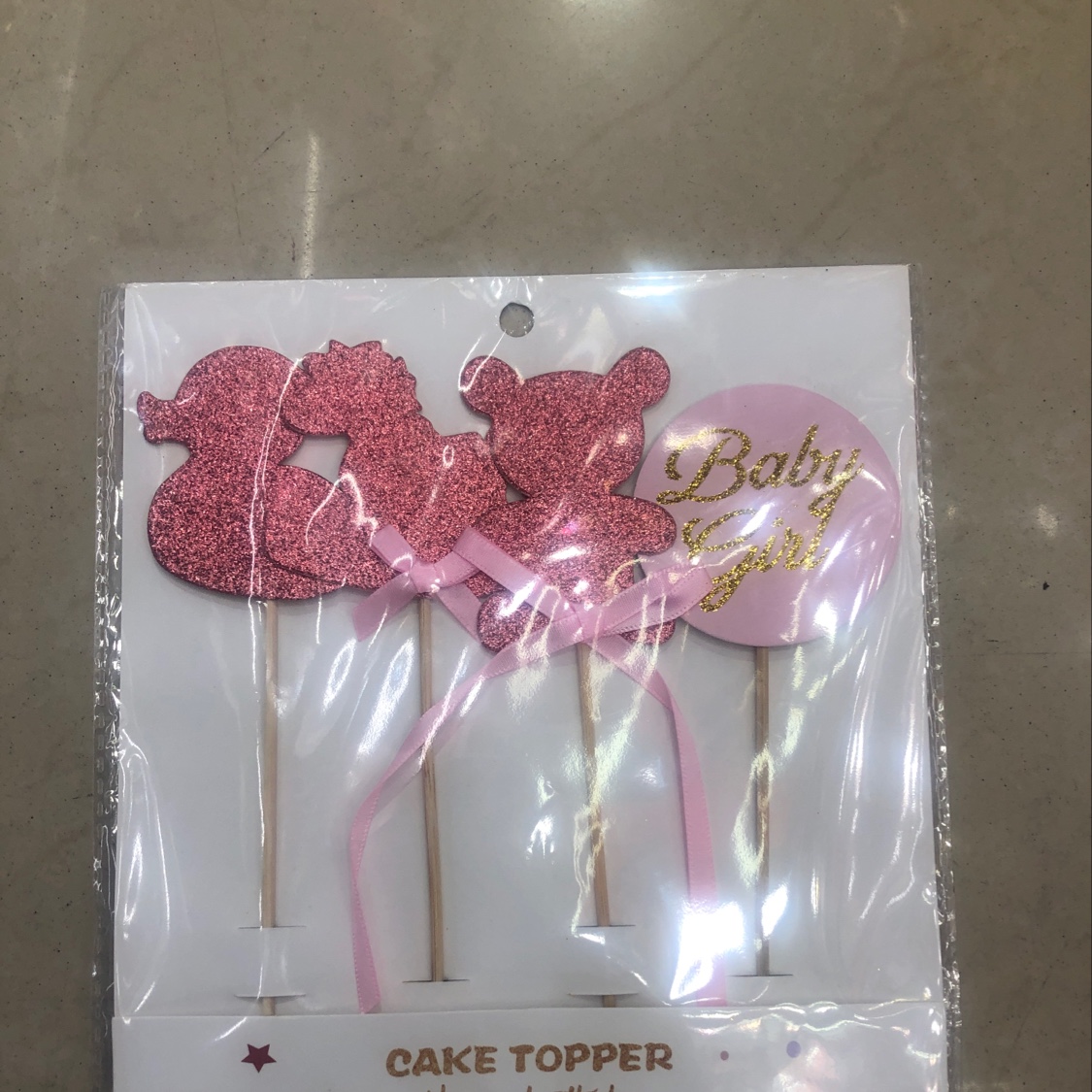 Wholesale birthday cake decoration accessories and cake plugins 01