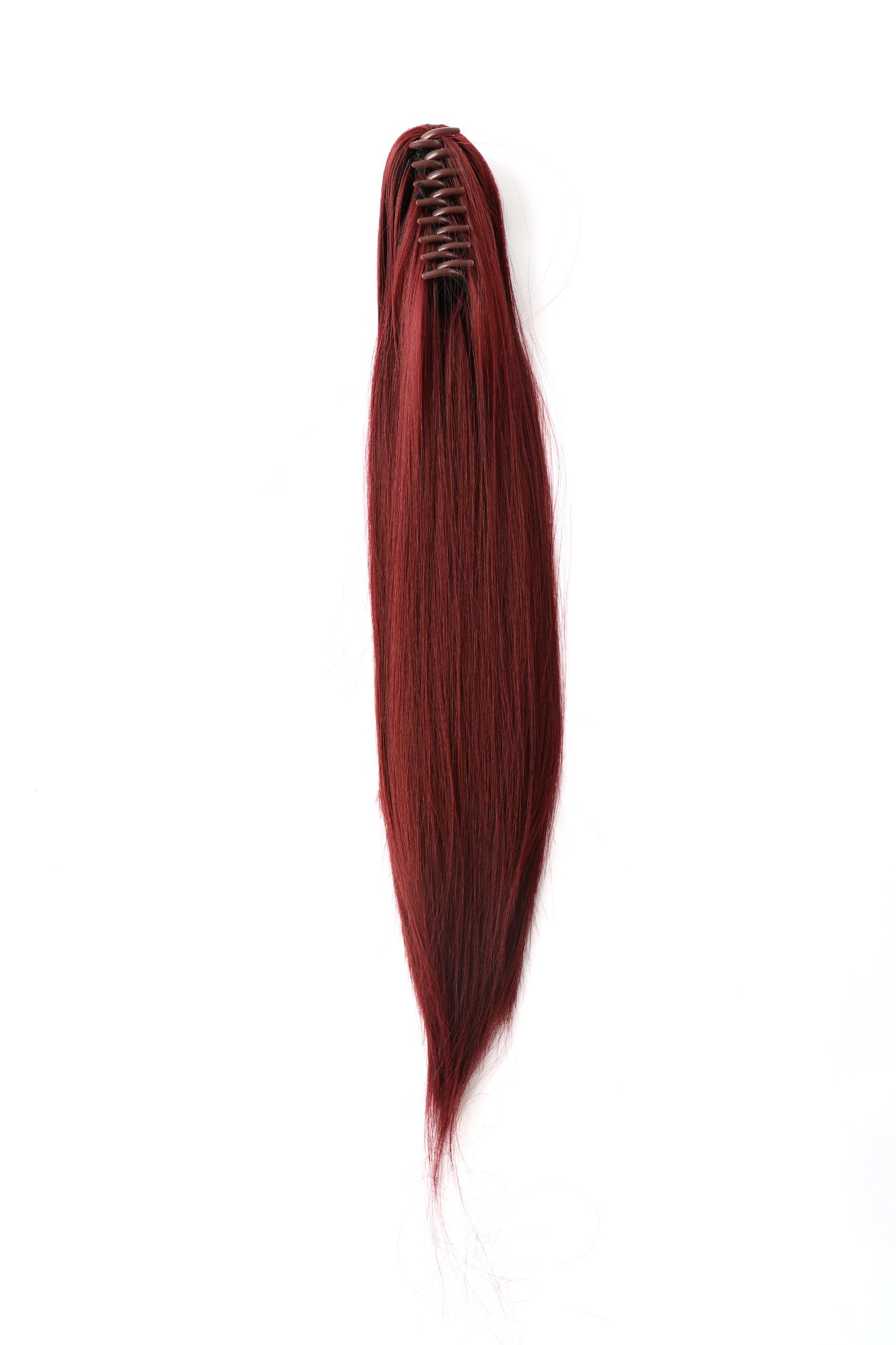 Pinza cola de caballo largo cabello recto 【HT99#】