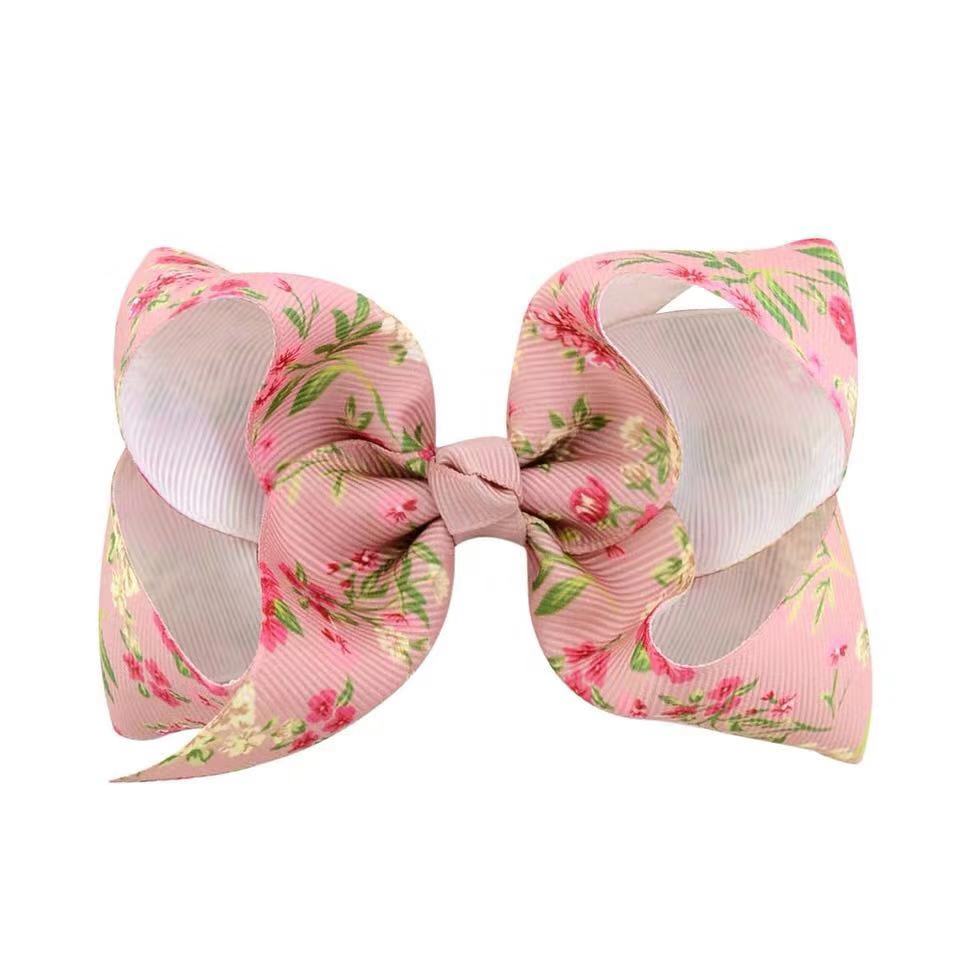 25mm ribbed printed small floral webbing details Picture