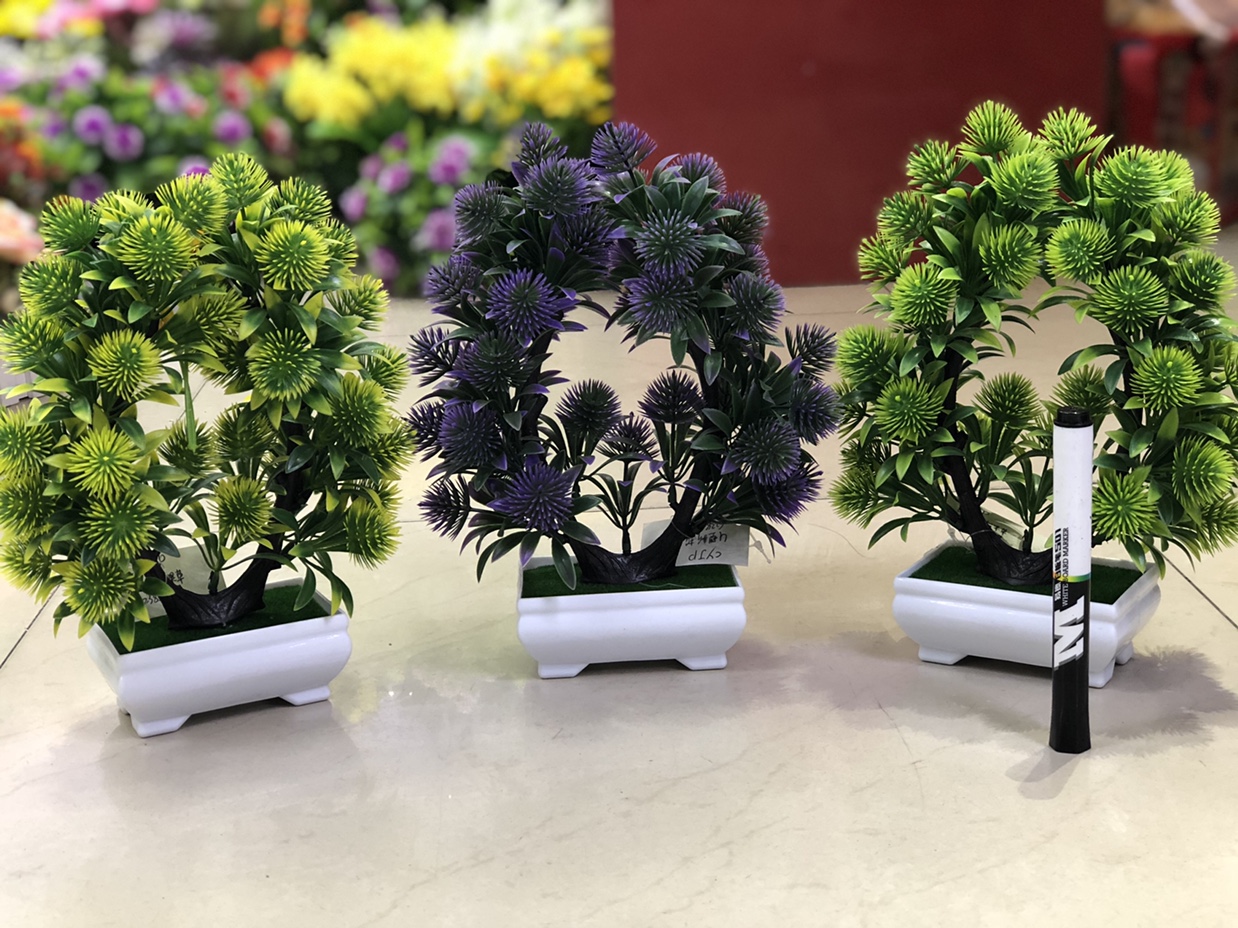 Flower simulation bonsai potted plants green plants thumbnail