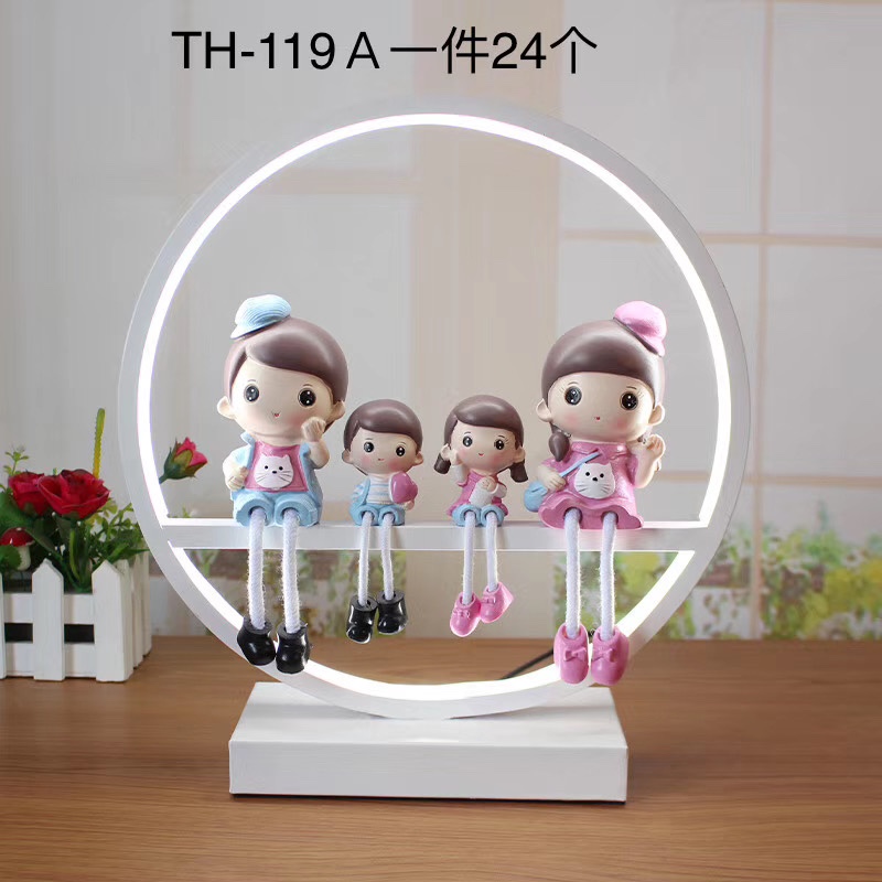 装饰台灯实物图