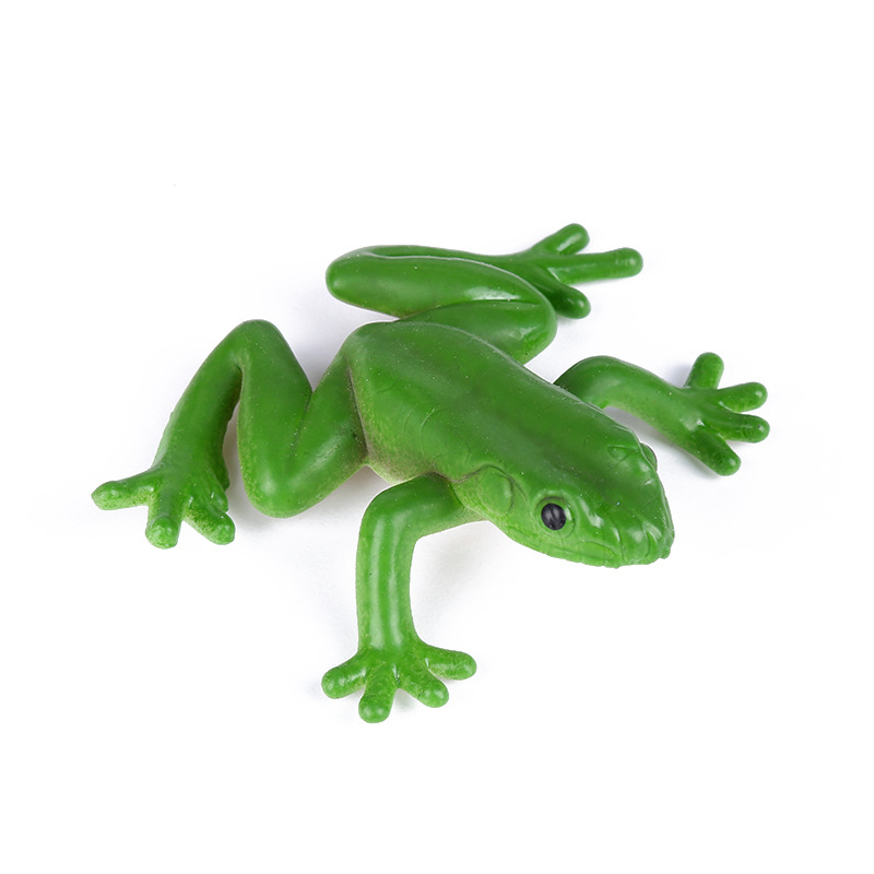 青蛙仿真动物玩具 TPR软胶模型外贸速卖通儿童仿真玩具厂家直销细节图