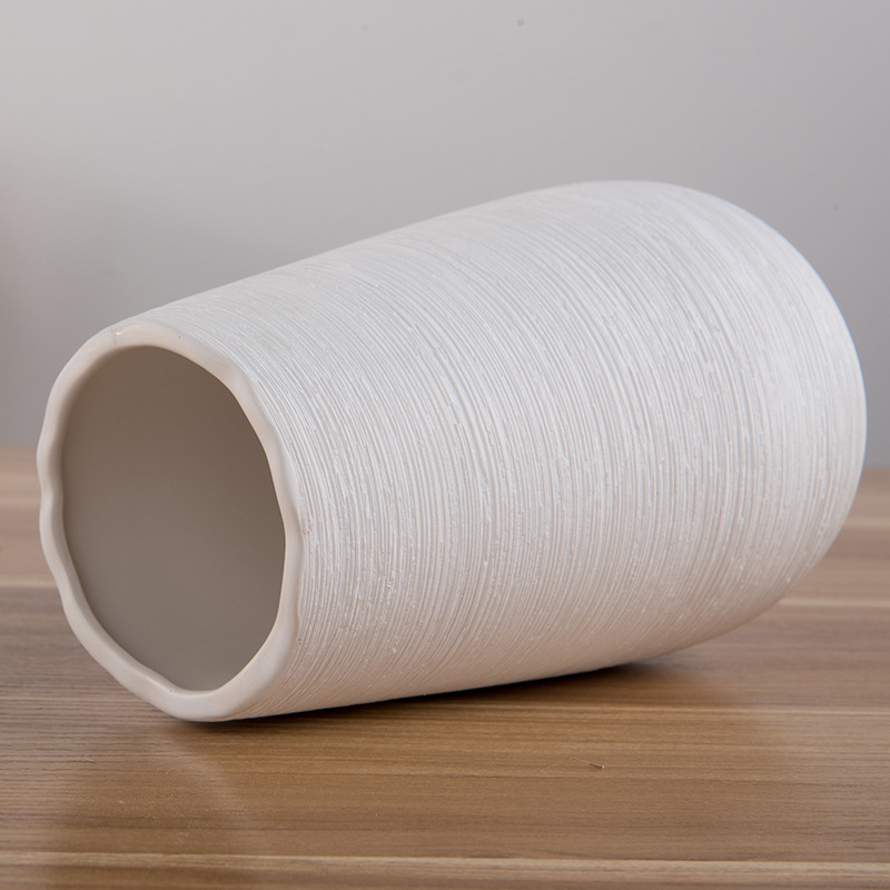 Hand-brushed vase undefined