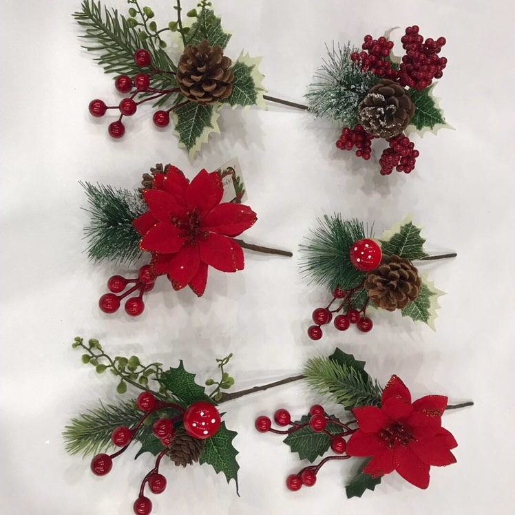 Factory direct sales of Christmas flowers for Christmas festival decoration