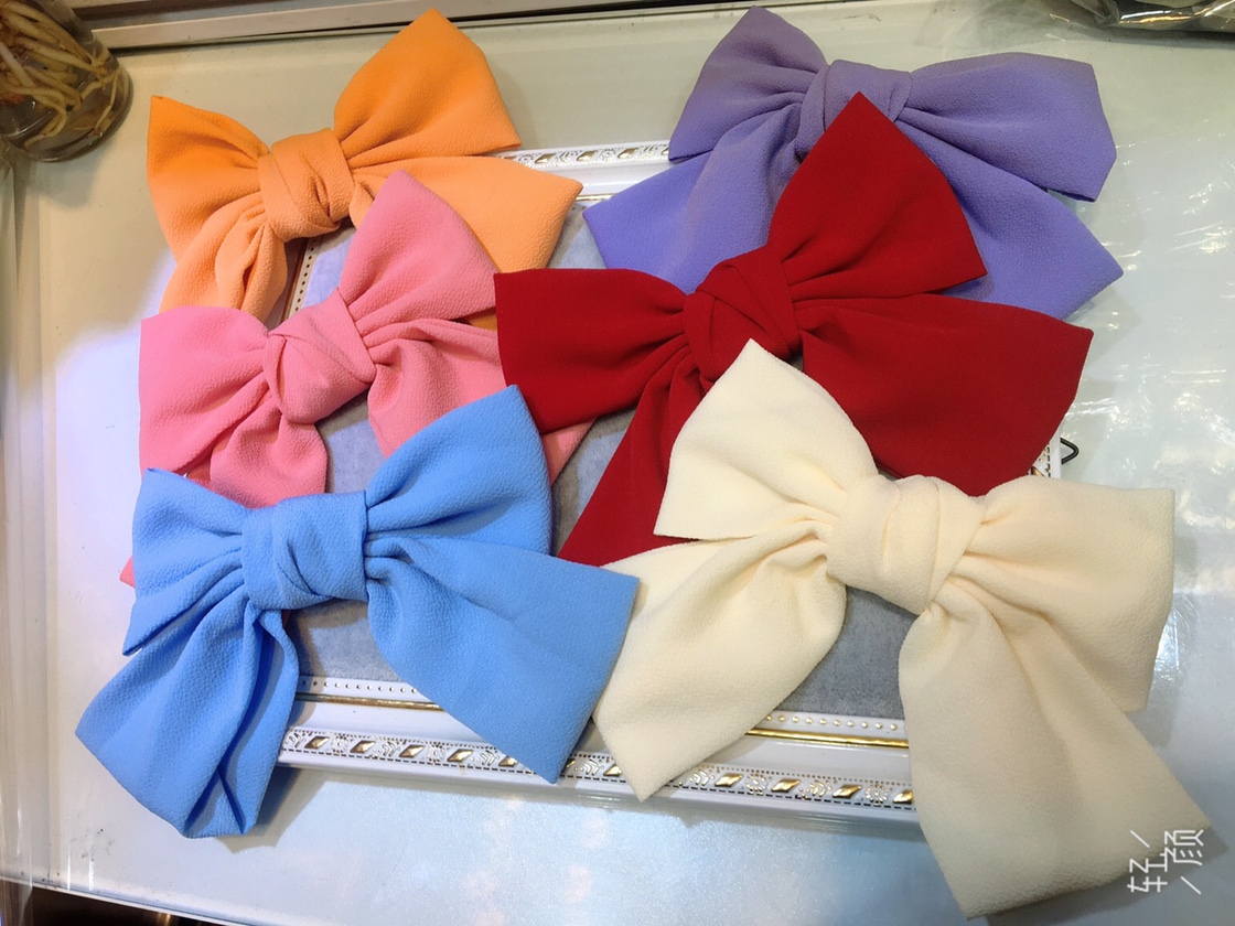 Bow Hair Clip Star With Internet Red Hair Clip Cute Fresh Korean Hair Accessories 1