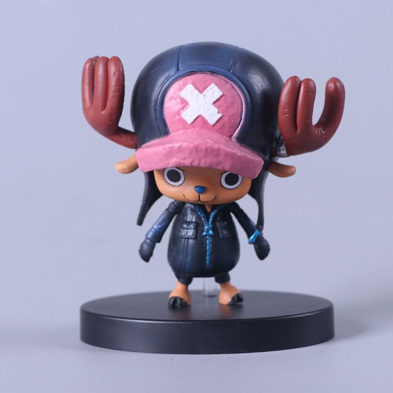 Wholesale of the black version of Chopper from the Golden City One Piece comic doll details Picture
