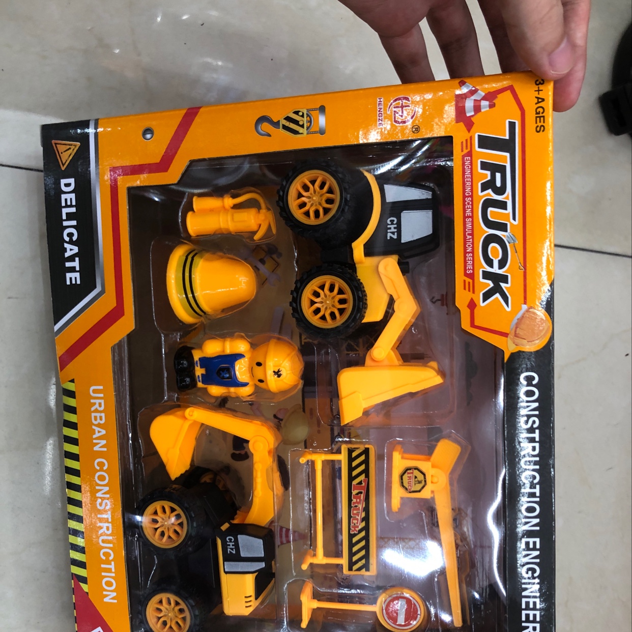 Construction car toy Story multi-device
