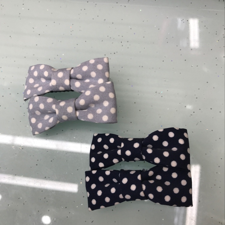 Korean fashion cloth art simple bow