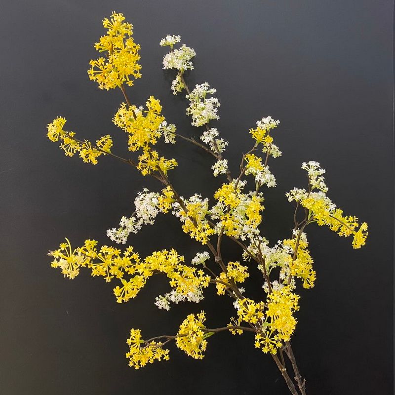 义乌好货桂花厂家直销小碎花家居摆设人造花客厅电视柜装饰假花详情图6