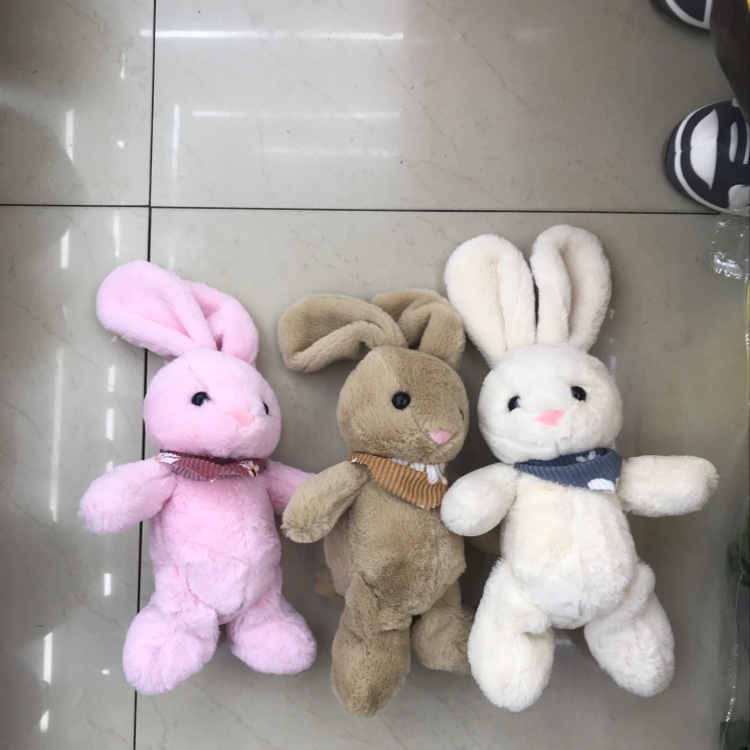 Cartoon rabbit plush toy doll small toy wholesale