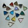 铜镶水晶玻璃玻璃三角形，K9玻璃，施华洛水晶，白蛋白系列。天气石系列，水晶玻璃系列。佳兴图
