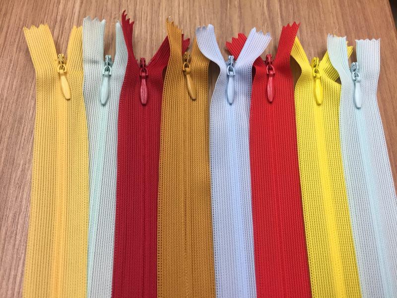 【批发】3号隐形真丝抱枕女装裙子拉链