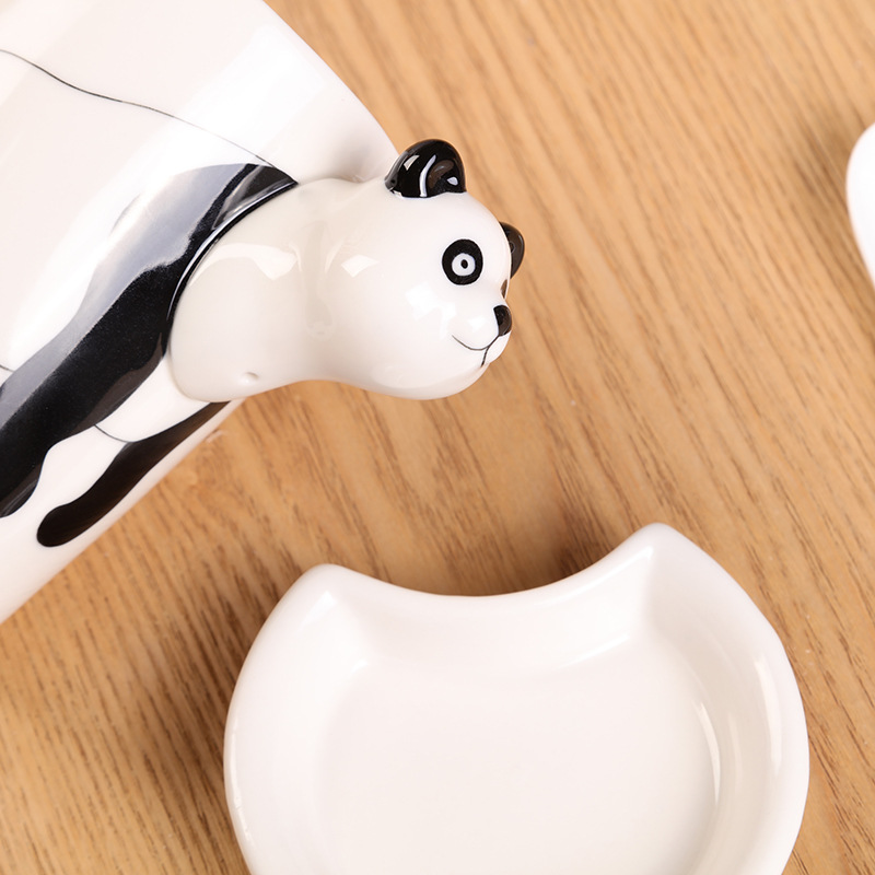 厂家加工定制创意3D动物陶瓷马克杯 情侣款活动礼品水杯广告杯详情图9