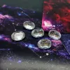 Best-selling oval-shaped iridescent resin diamond tip and bottom diamond 10*14mm Korean version handmade diy jewelry accessory creative necklace undefined