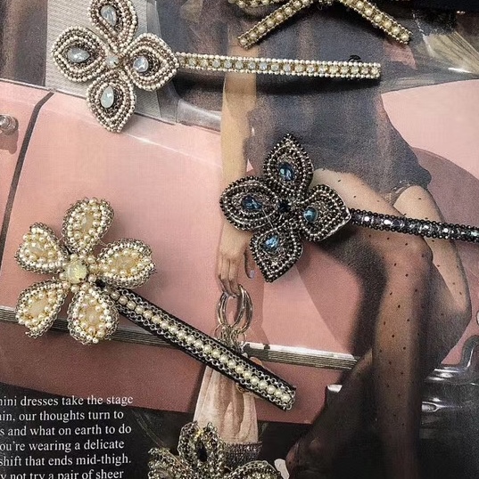 Flowers A Word Clip Instagram Explosion Recommended Fresh And Lovely Summer Wind Accessories details Picture
