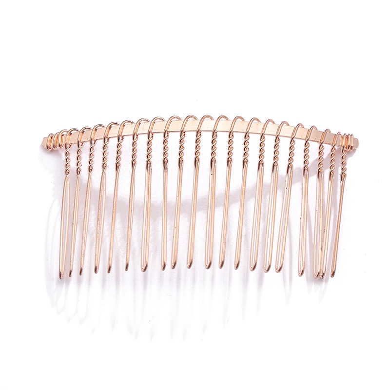Xuebo jewelry Accessories DIY 20-tooth handmade hair comb kc gold handmade jewelry Hair accessories