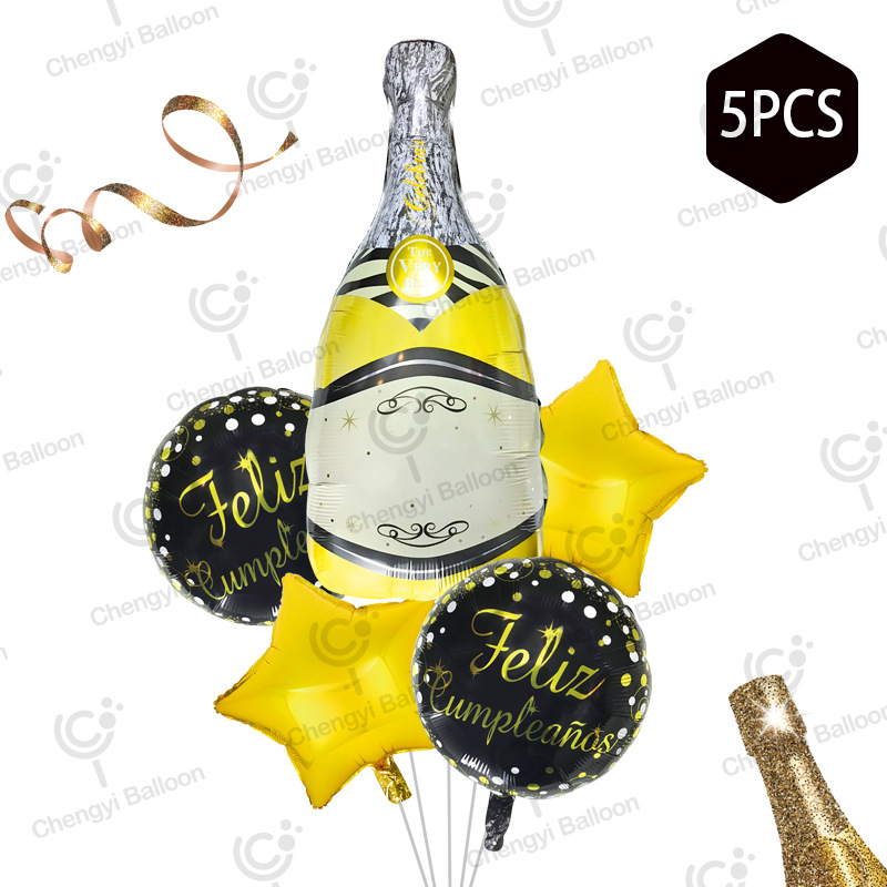 铝膜气球套装细节图