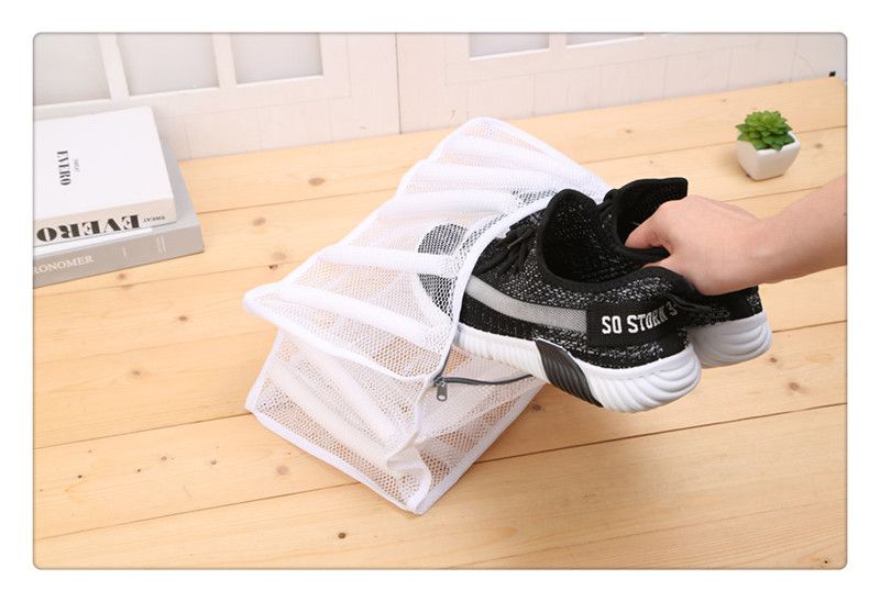 Fragrant coarse net shoe washing bags, a special shoe washing tool for machine washing, custom-made protective bags for cloth shoes and sports shoes, and washing machines undefined
