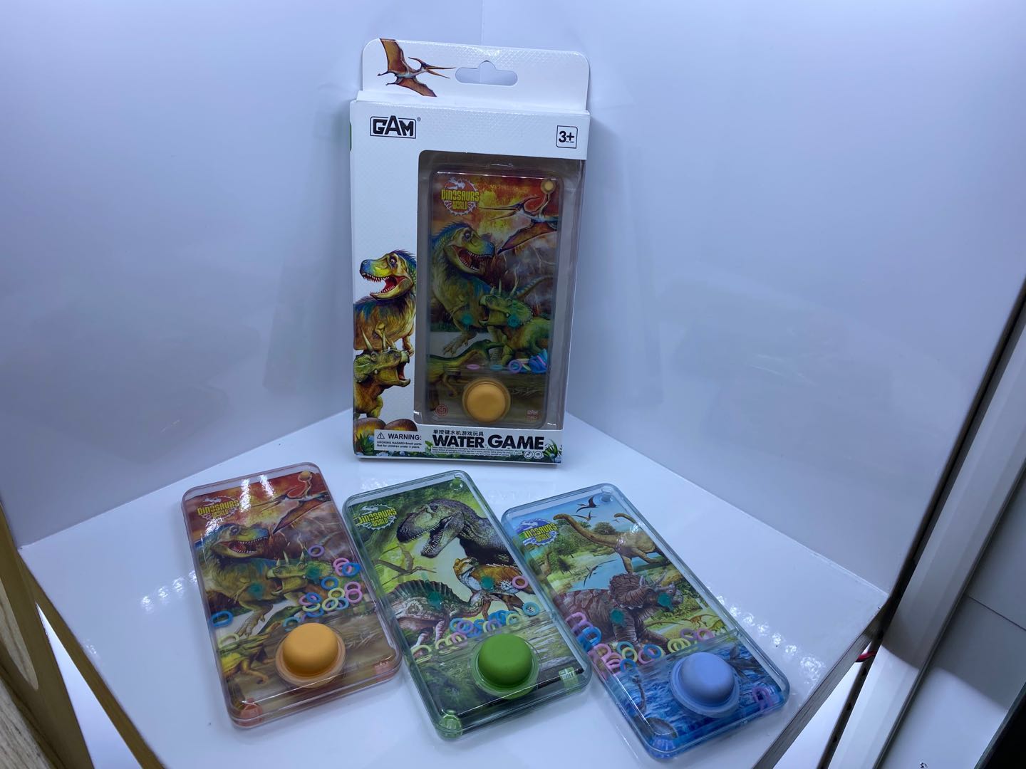 Water dispenser ring 2586 classic puzzle children toy game machine thumbnail