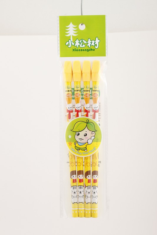 Yiwu quality student cartoon pencil factory direct sales, sample customization available HJ8504 detail image 2