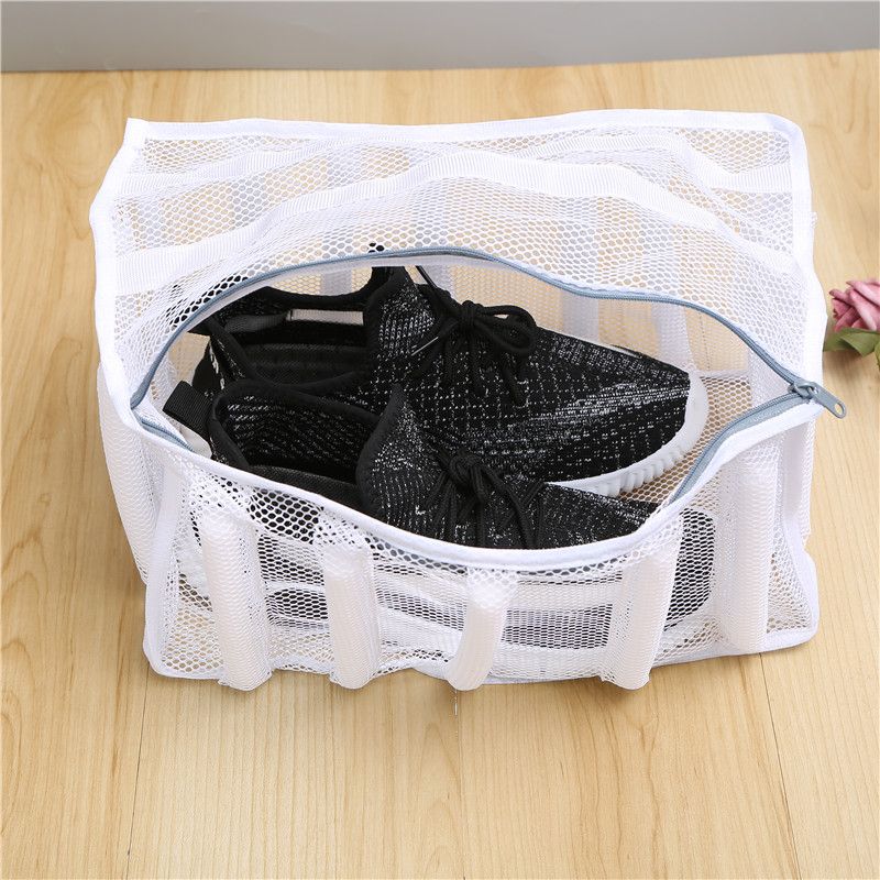 Fragrant coarse net shoe washing bags, a special shoe washing tool for machine washing, custom-made protective bags for cloth shoes and sports shoes, and washing machines Specification image