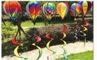 风筒热气球风筒风车户外景区装饰风车