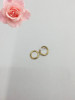 Handmade decorative copper rings, closing rings, connecting rings, opening rings, DIY jewelry accessories manufacturer direct full figure
