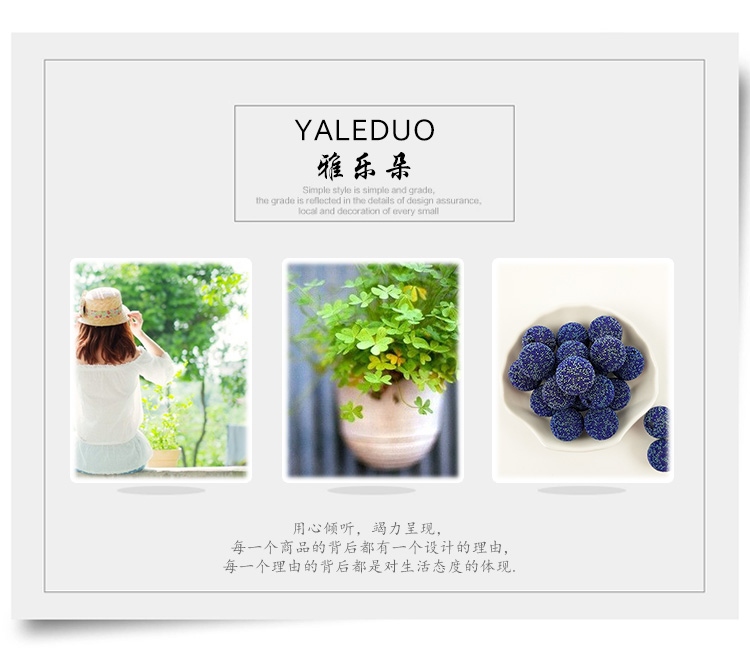 22mm单孔亚克力米珠球耳环挂件吊坠弱视穿针训练发圈饰品服装配件详情图1