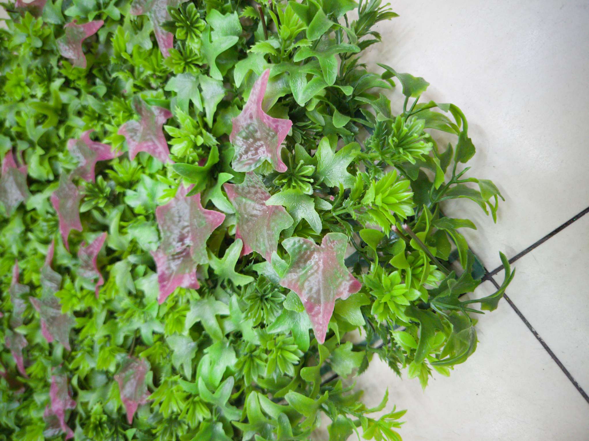 Artificial plant wall, green plant wall, plant wall, decorative wall, flower wall, background wall, interior decoration, balcony, storefront decoration, high-quality artificial grass DG Item Picture